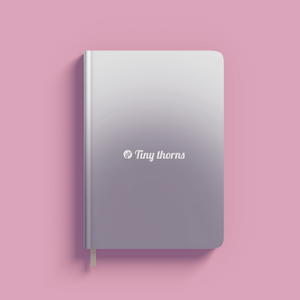 Tiny Thorns Notebook - Red Velvet