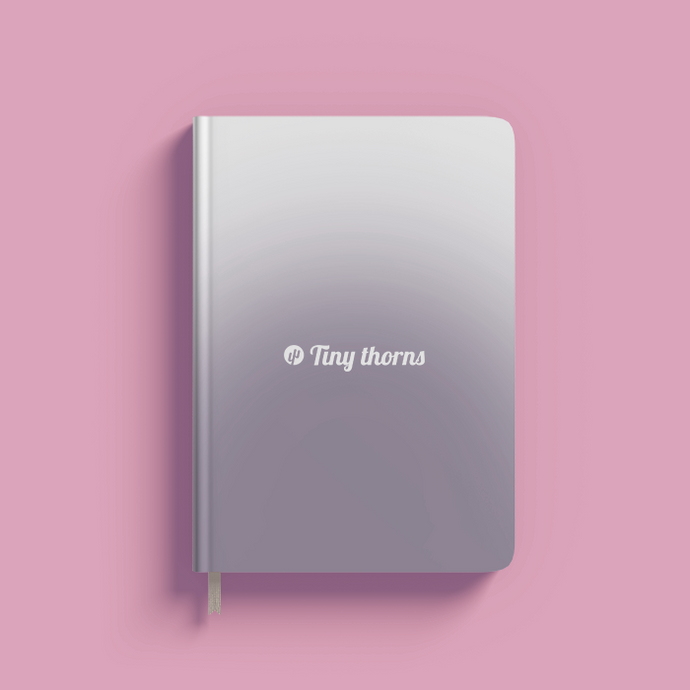 Tiny Thorns Notebook - Red Velvet