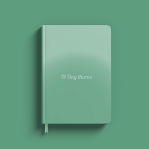 Tiny Thorns Notebook - Green Day
